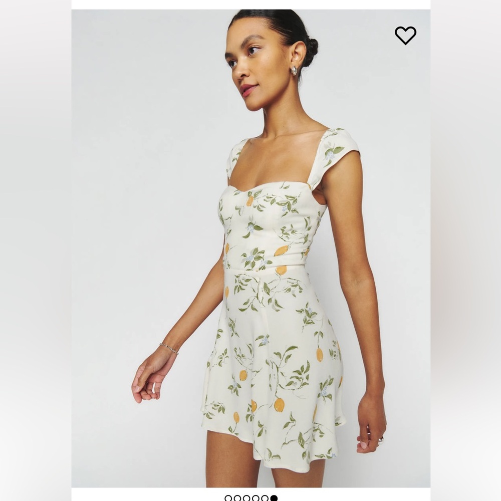 Tanis Dress Citron - Reformation